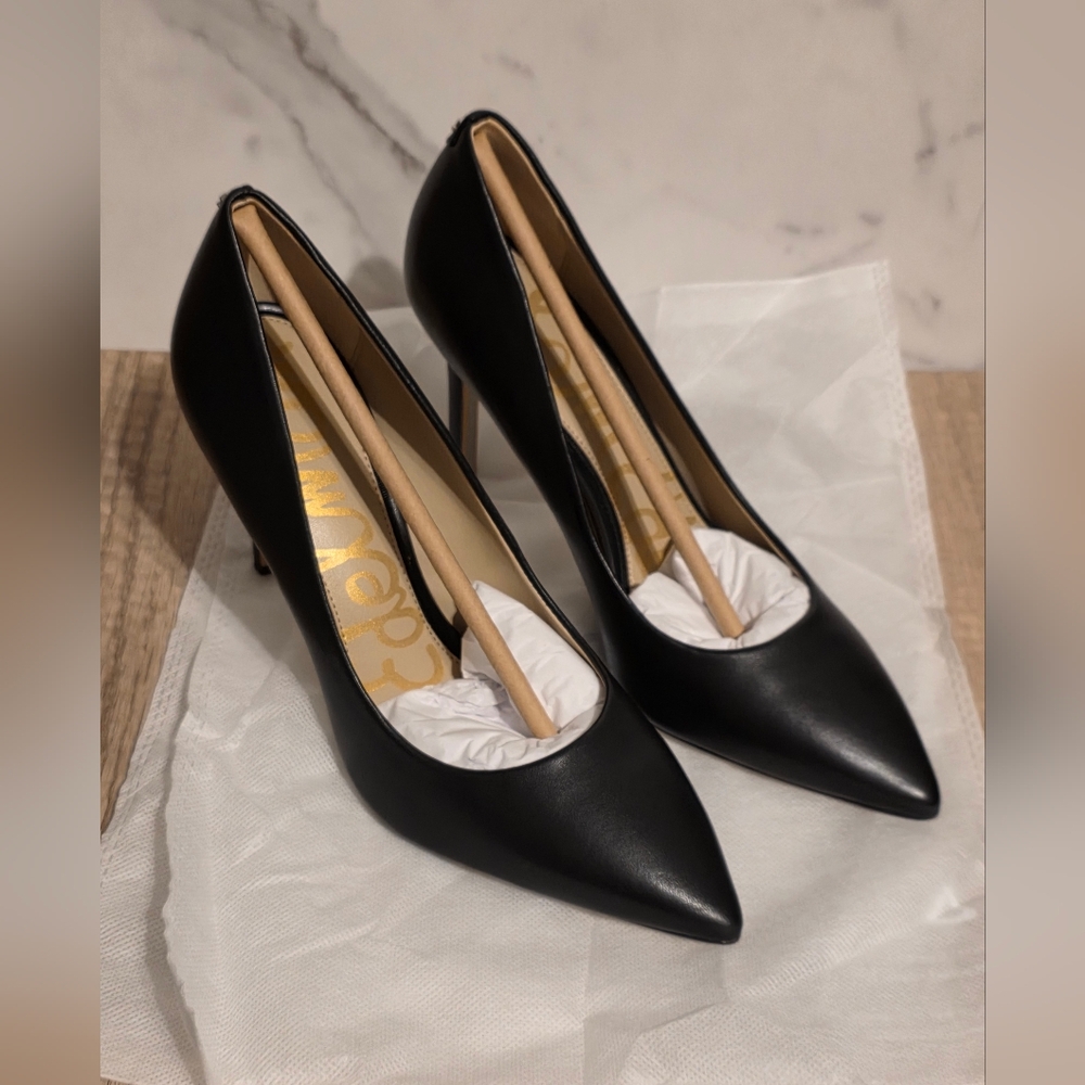 Sam Edelman Black Heels NEW Size 7.5